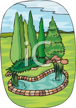 Grass and Tree Clipart