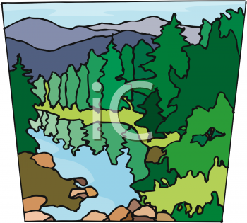 Grass and Tree Clipart
