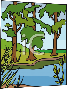 Grass and Tree Clipart