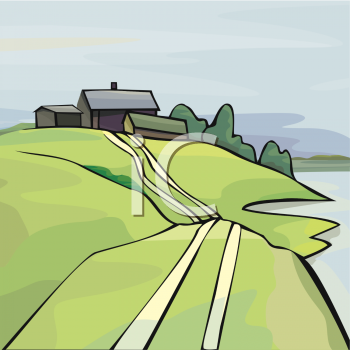 Farm Buildings Clipart
