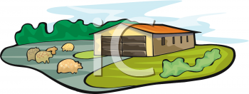 Farm Buildings Clipart