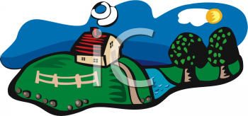 Farm Buildings Clipart
