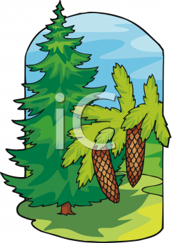 Grass and Tree Clipart