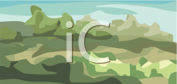 Grass and Tree Clipart