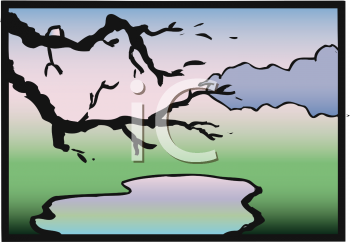 Grass and Tree Clipart