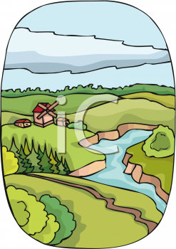 Farm Buildings Clipart