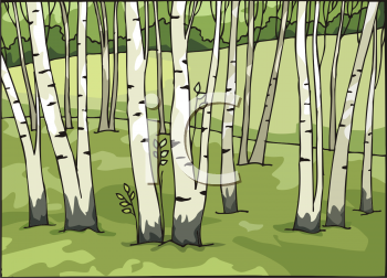 Grass and Tree Clipart