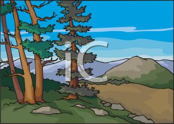 Grass and Tree Clipart