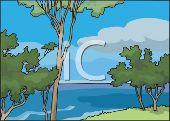 Grass and Tree Clipart