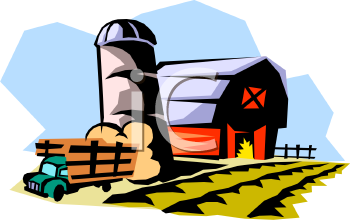 Farm Buildings Clipart
