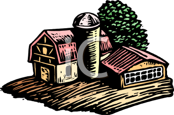 Farm Buildings Clipart