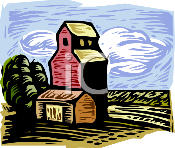 Farm Buildings Clipart