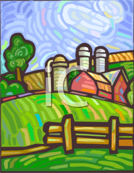 Farm Buildings Clipart
