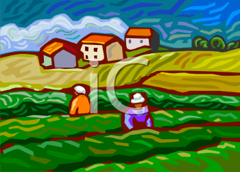 Farm Buildings Clipart