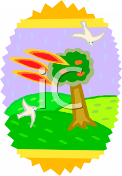 Grass and Tree Clipart