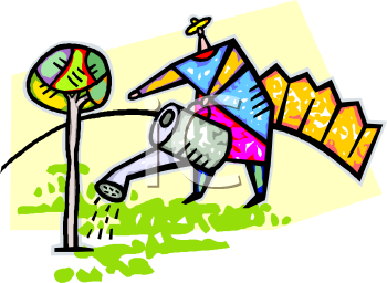 Grass and Tree Clipart