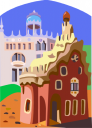 Architectural Styles Clipart