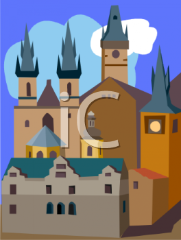 Architectural Styles Clipart