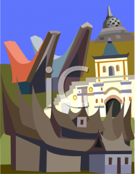 Architectural Styles Clipart