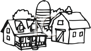 Farm Buildings Clipart