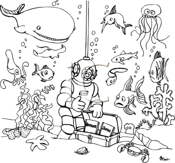 Aquatic Animals Clipart