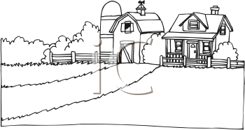 Farm Buildings Clipart