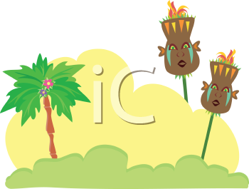 Grass and Tree Clipart