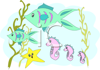 Fish and Sea Life Clipart