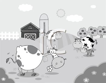 Farm Buildings Clipart