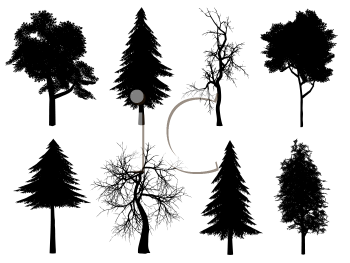 Grass and Tree Clipart
