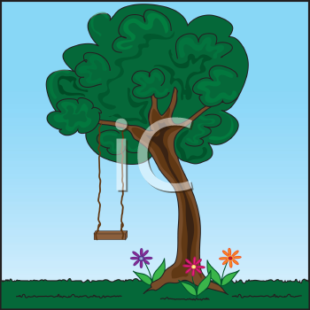 Grass and Tree Clipart