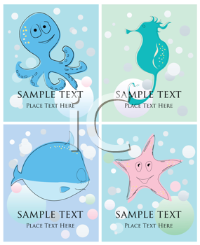 Fish and Sealife Clipart