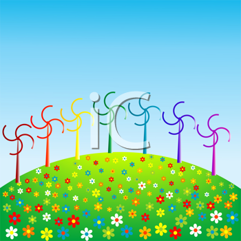 Grass and Tree Clipart