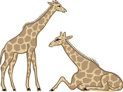 Free Giraffe Clipart
