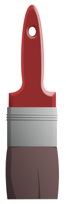 Free Painting Tools Clipart